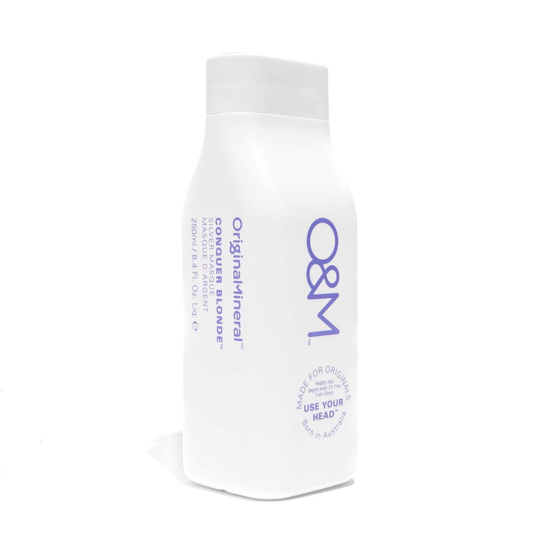 OM O&M Conquer Blonde Silver Masque 8.4 Fl.Oz./250ml - Image 1